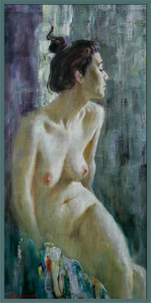 живопись,обнажённая натура, картины, ню,женщины, Виктор Ляпкало
