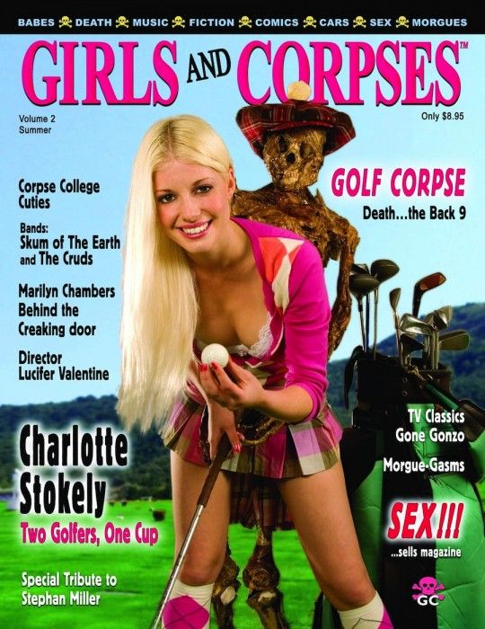 Необычные, нелепые, названия, журналы, Девушки и трупы 