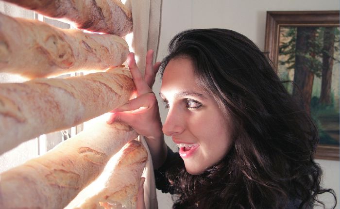 багетинг,багетомания,фото с багетом, хлеб