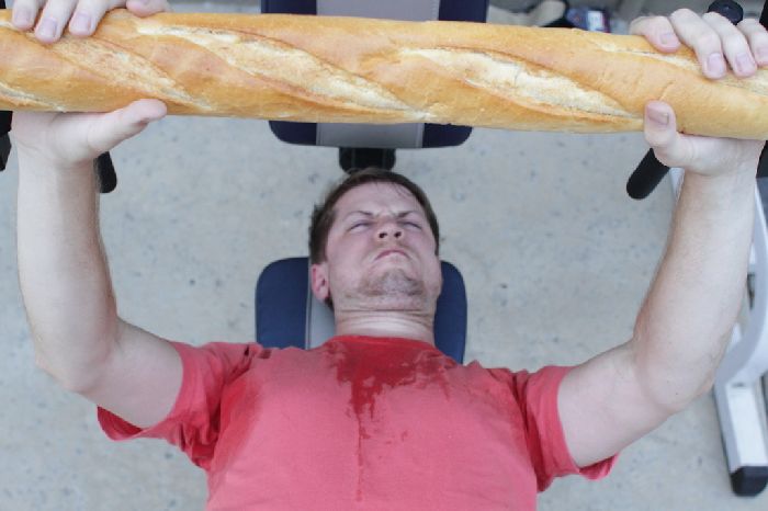 багетинг,багетомания,фото с багетом, хлеб