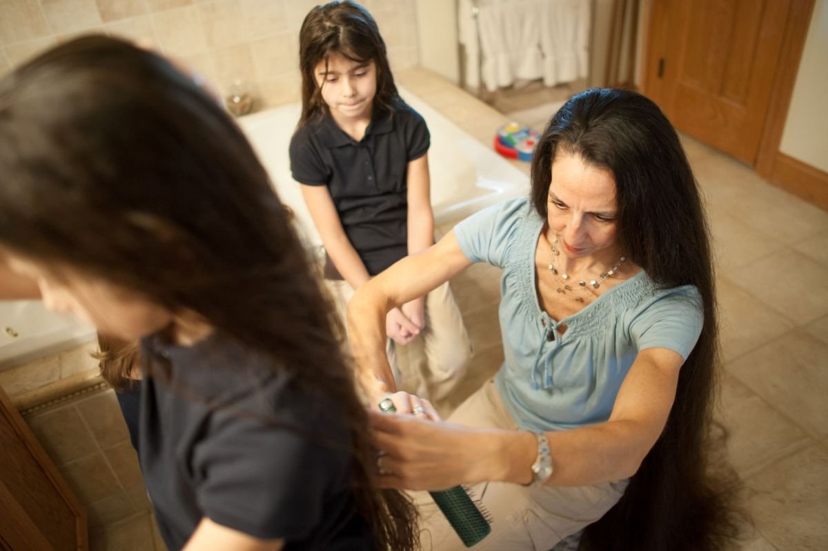  американская Рапунцель, самые длинные волосы, семья длинноволосых 