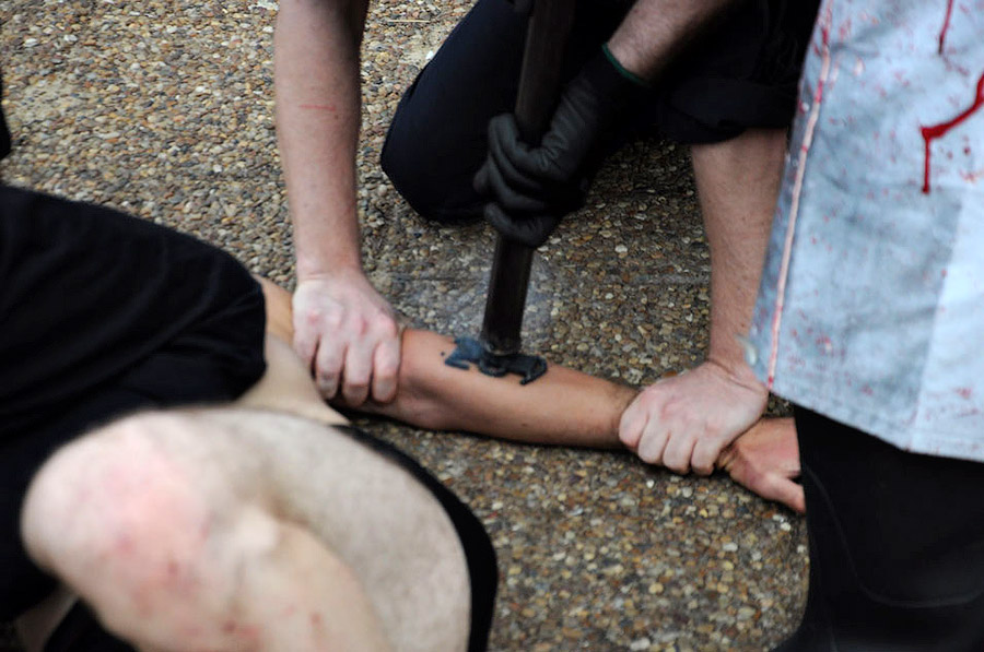 В Чехии, защитникам животных, клеймо, раскаленным железом, число 269