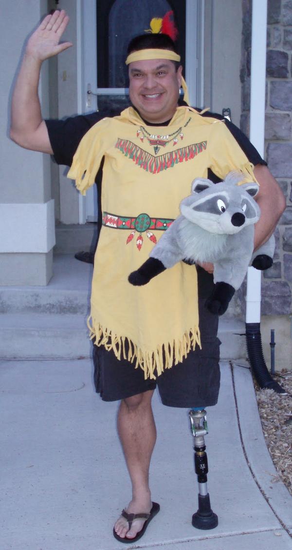 Дейл Прайс покажет, как надо провожать сына в школу