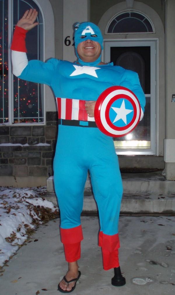 Дейл Прайс покажет, как надо провожать сына в школу