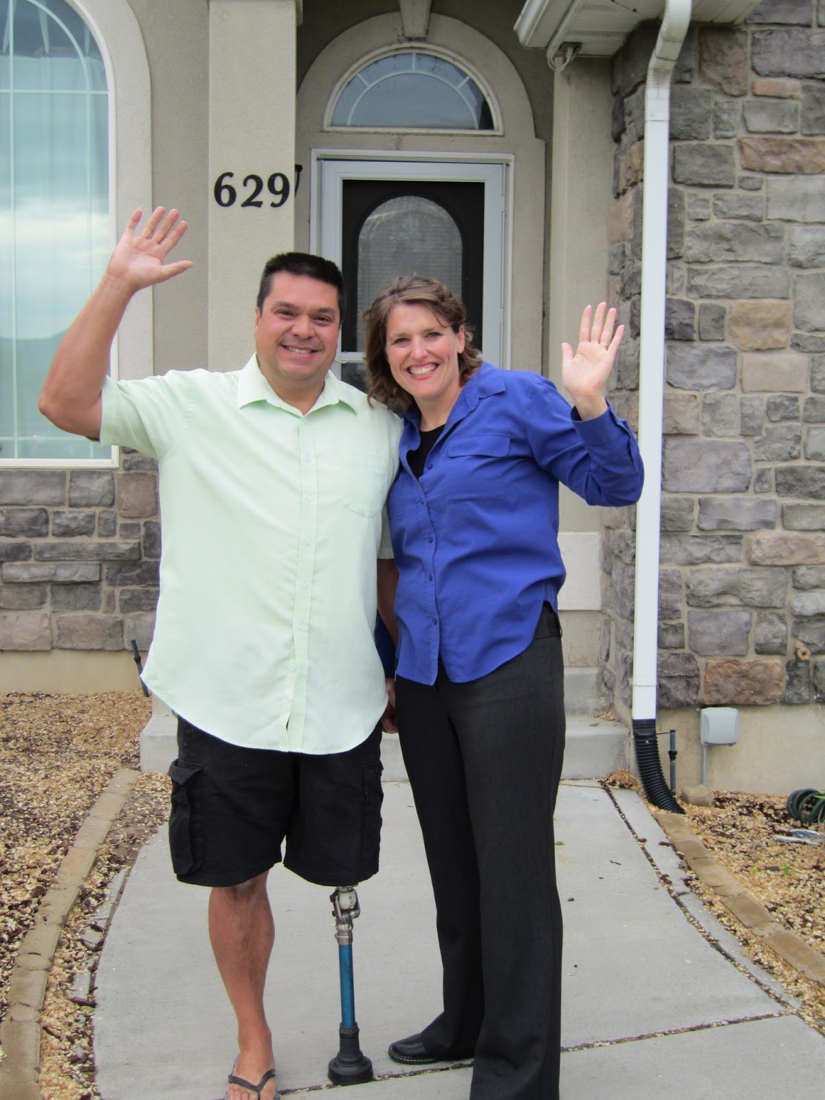 Дейл Прайс покажет, как надо провожать сына в школу