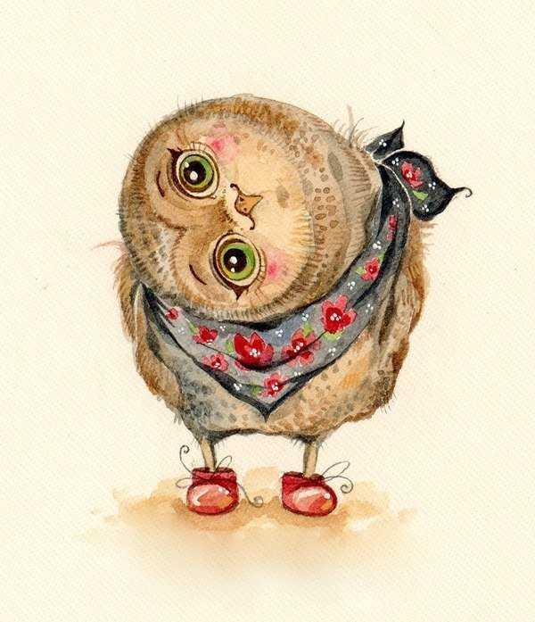 Инга пальцер,совята, милые совы