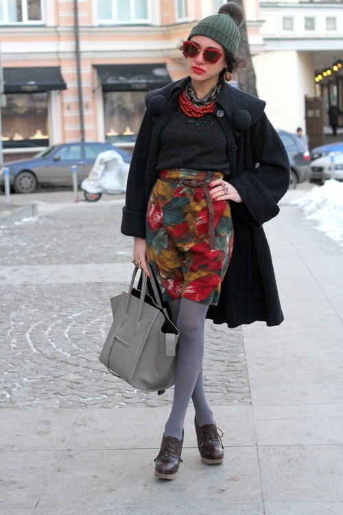 Московские модники, на улицах города,уличная мода, Москва 