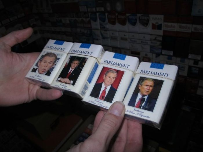 Необычное хобби некурящего человека