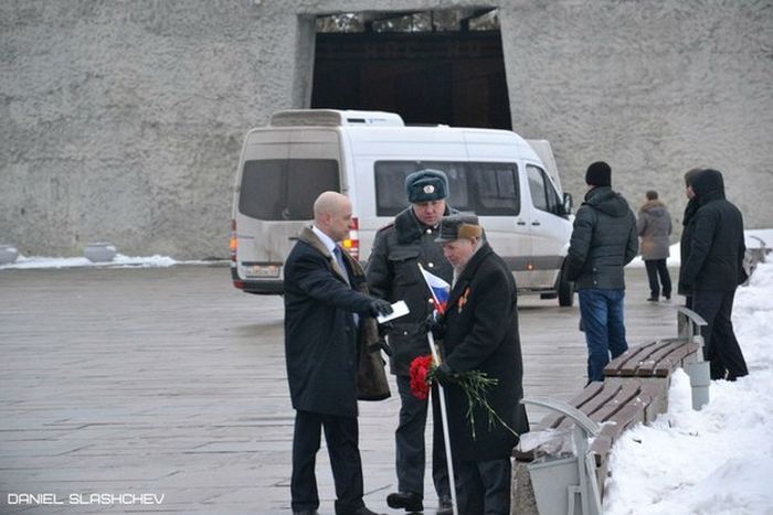 Ветерана прогнали с Мамаева кургана