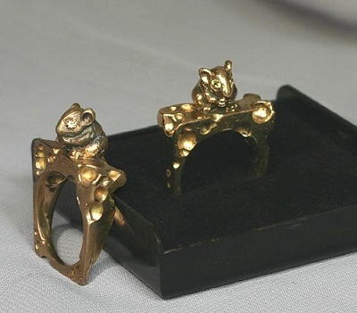 Необычные кольца, украшения, фото