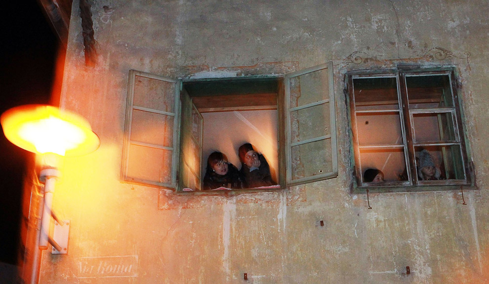 Крампус,антипод, противоположность, зловещий напарник, Святой Николай, Krampus