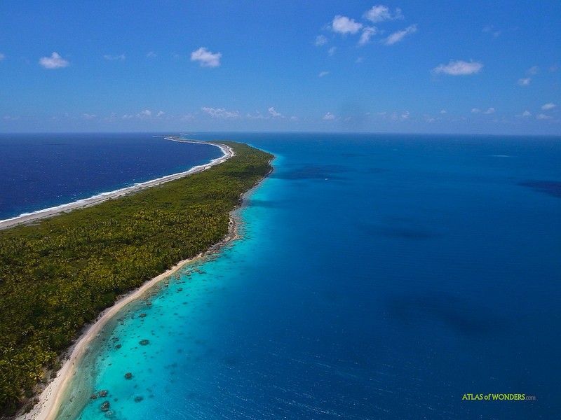Полинезия остров, Полинезия фото,   Полинезия с высоты птичьего полёта