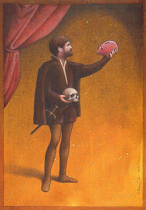 Сатирические иллюстрации, на злобу дня,т Павел Кучински