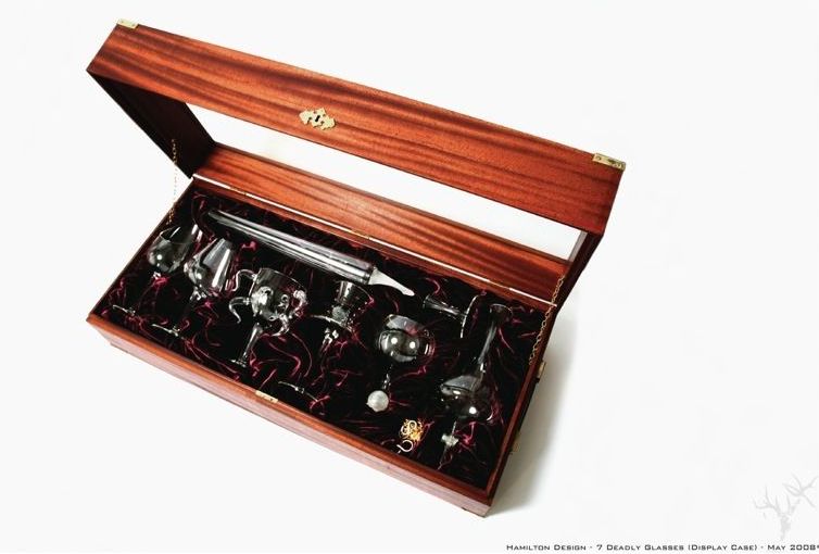 7 смертных грехов облачённых в бокалы Семь грехов в бокалах, Каспер Гамильтон