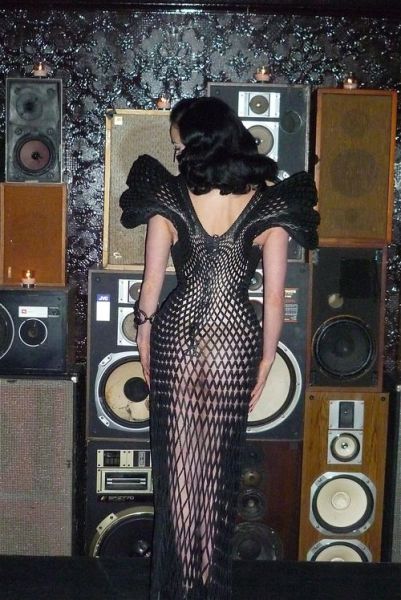 платье на 3D принтере, Дита фон Тиз