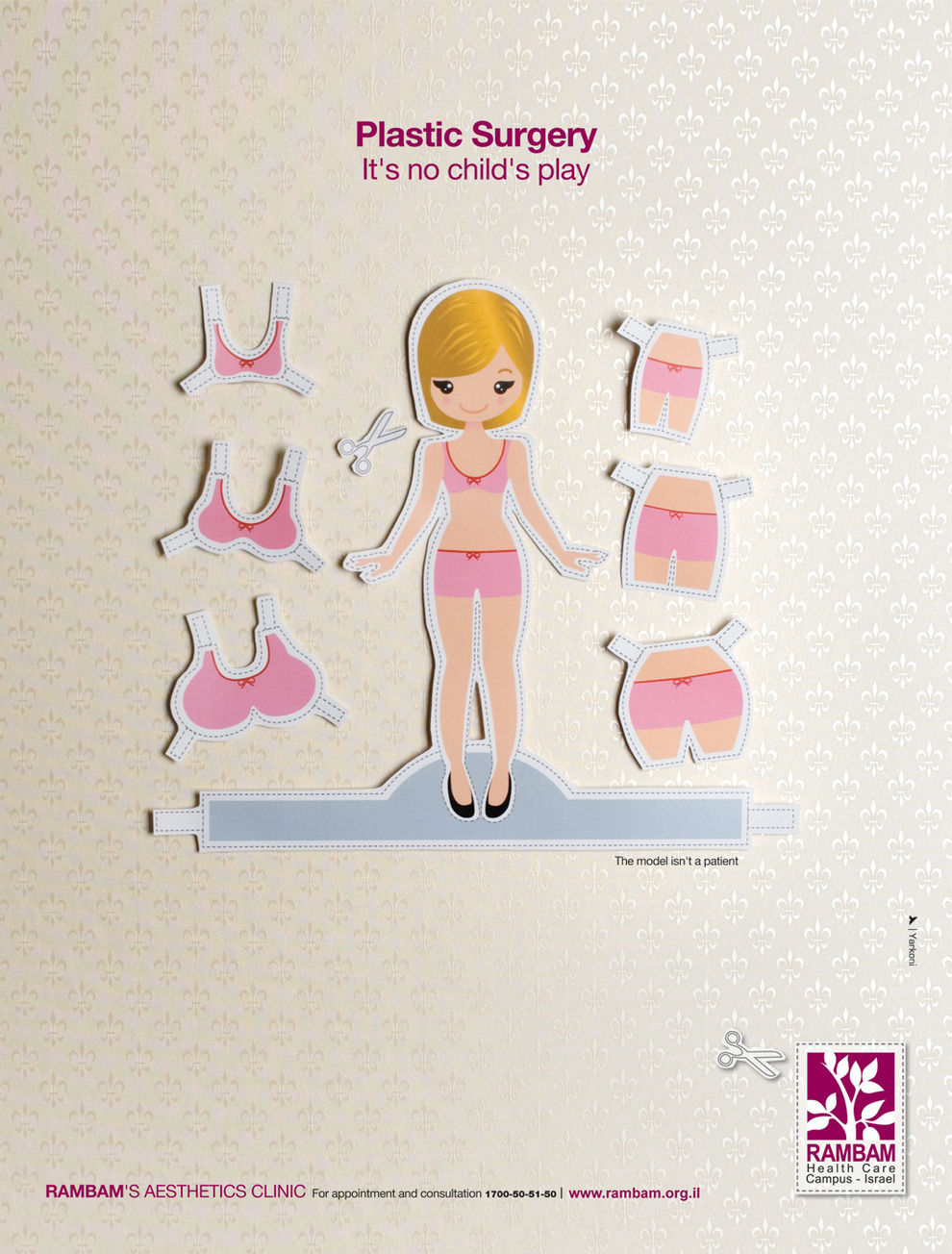 Реклама пластической хирургии, смешная, постеры