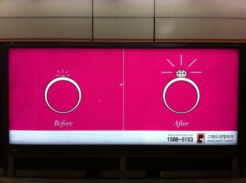 Реклама пластической хирургии, смешная, постеры