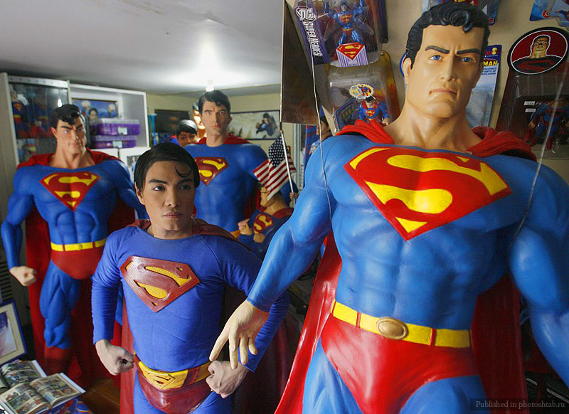 Филиппинец Герберт Чавес потратил 16 лет чтобы стать Суперменом Филиппинец Герберт Чавес,Супермен, 13 операций