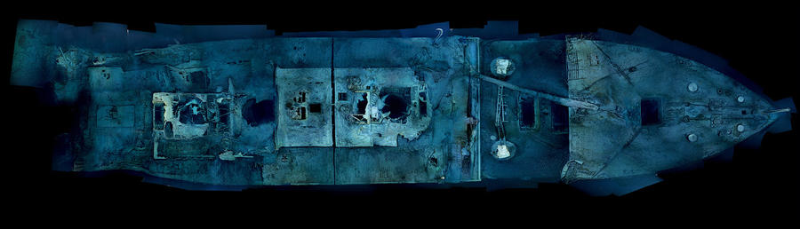 Титаник,  до и после, крушения, тогда и сейчас, 1912,1985