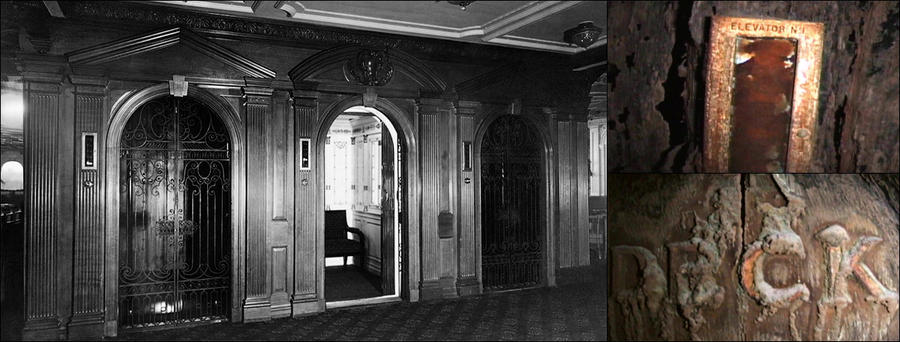 Титаник,  до и после, крушения, тогда и сейчас, 1912,1985