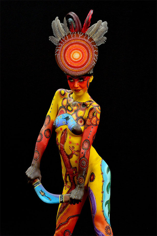 Фантастические образы всемирного фестиваля бодиарта в Австрии World Bodypainting Festival 2013, Австрия,бодиарт