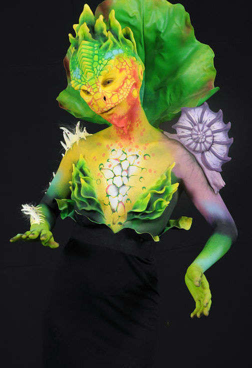 Фантастические образы всемирного фестиваля бодиарта в Австрии World Bodypainting Festival 2013, Австрия,бодиарт