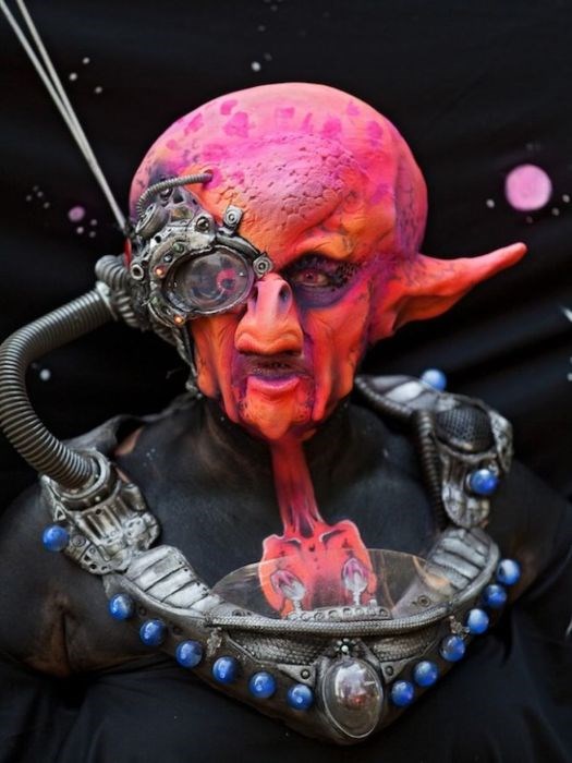 Фантастические образы всемирного фестиваля бодиарта в Австрии World Bodypainting Festival 2013, Австрия,бодиарт