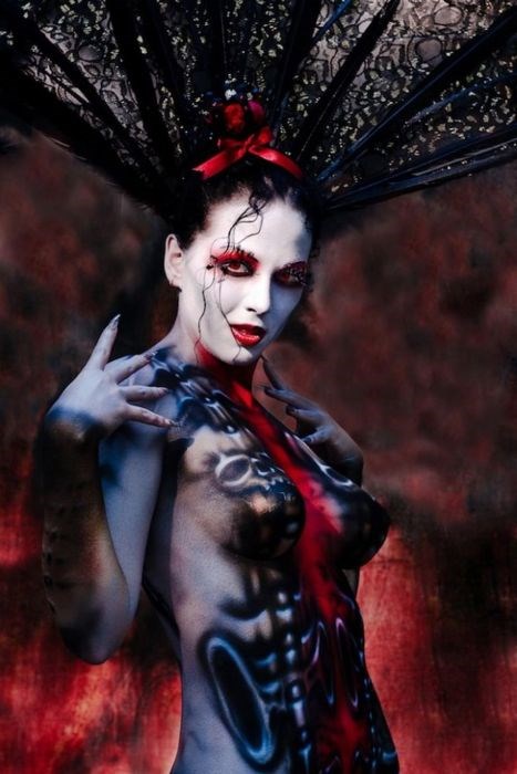 Фантастические образы всемирного фестиваля бодиарта в Австрии World Bodypainting Festival 2013, Австрия,бодиарт