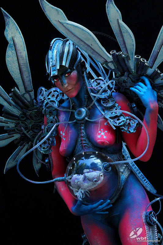 Фантастические образы всемирного фестиваля бодиарта в Австрии World Bodypainting Festival 2013, Австрия,бодиарт
