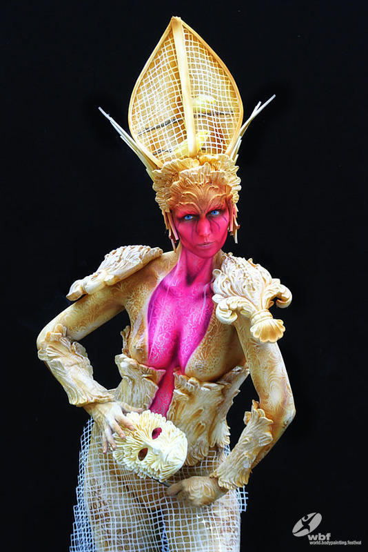 Фантастические образы всемирного фестиваля бодиарта в Австрии World Bodypainting Festival 2013, Австрия,бодиарт