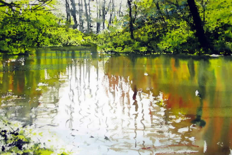  реализм акварель, Джо Фрэнсис Дауден, Joe Francis Dowden