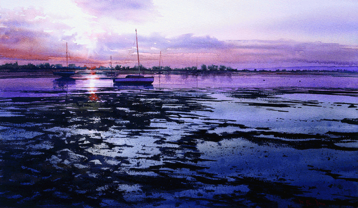  реализм акварель, Джо Фрэнсис Дауден, Joe Francis Dowden