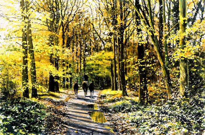  реализм акварель, Джо Фрэнсис Дауден, Joe Francis Dowden