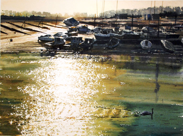  реализм акварель, Джо Фрэнсис Дауден, Joe Francis Dowden