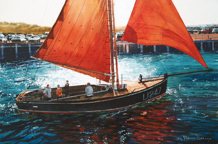  реализм акварель, Джо Фрэнсис Дауден, Joe Francis Dowden