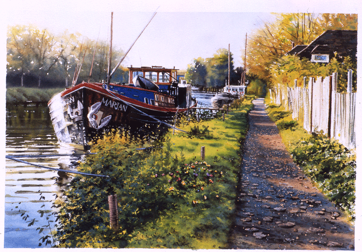  реализм акварель, Джо Фрэнсис Дауден, Joe Francis Dowden