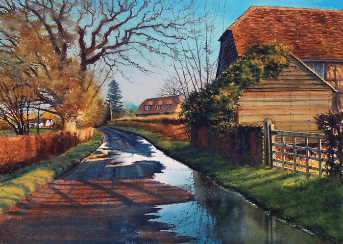  реализм акварель, Джо Фрэнсис Дауден, Joe Francis Dowden