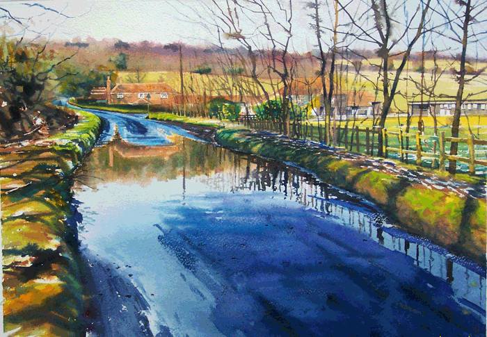  реализм акварель, Джо Фрэнсис Дауден, Joe Francis Dowden