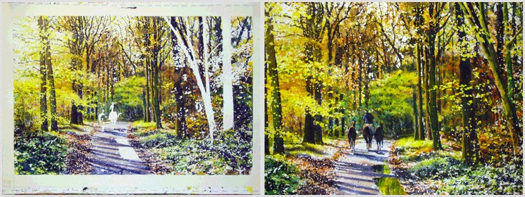  реализм акварель, Джо Фрэнсис Дауден, Joe Francis Dowden