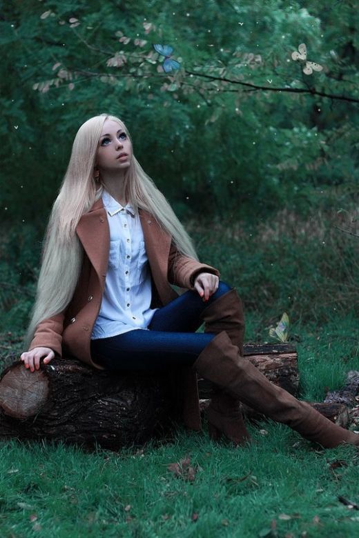 Реальные, люди,превратившиеся, внешность, живые, куклы, модели