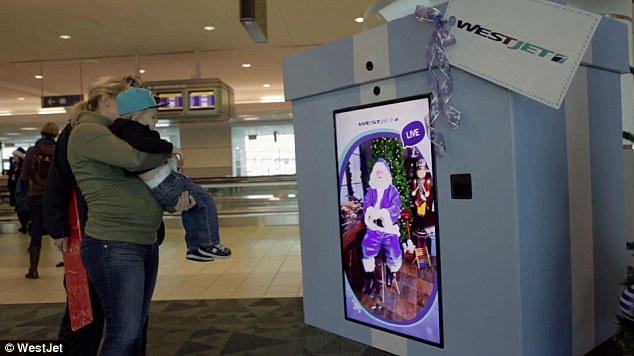 Удивительный рождественский сюрприз от авиакомпании Удивительный, рождественский, сюрприз, исполнение желаний, от авиакомпании, WestJet