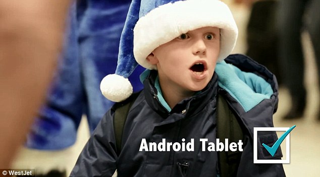 Удивительный рождественский сюрприз от авиакомпании Удивительный, рождественский, сюрприз, исполнение желаний, от авиакомпании, WestJet