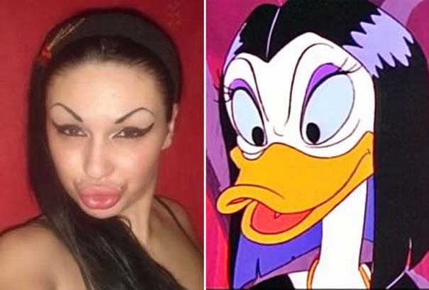 смешные сходства, двойники звёзд 