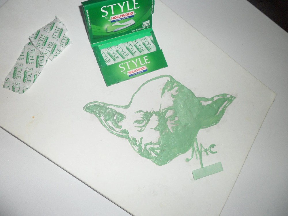 Портреты, из продуктов, художница ,Виви Мак, Vivi Mac