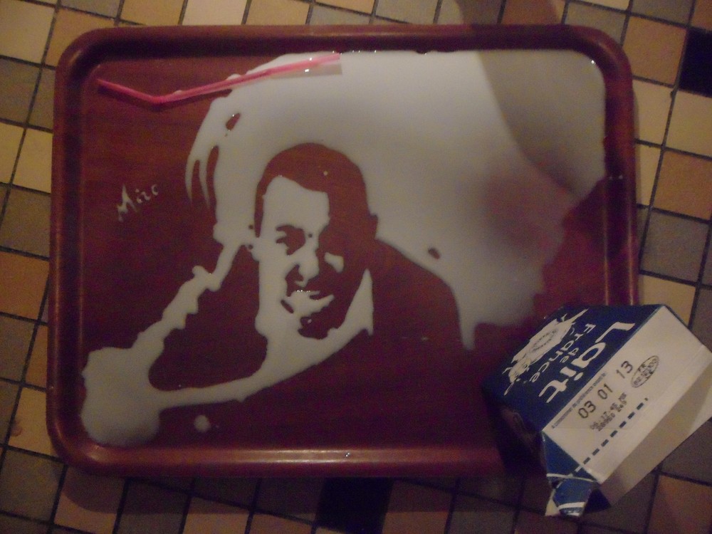 Портреты, из продуктов, художница ,Виви Мак, Vivi Mac