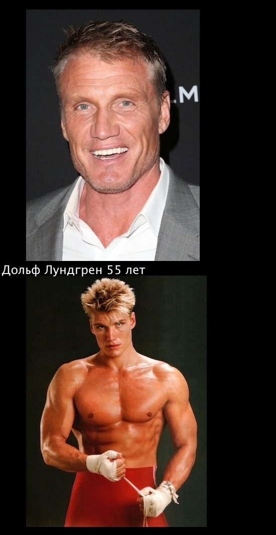 Как изменились, актеры, Голливуда, Норрис, Ван Дамм, Ривз, Сигал, Джеки Чан, Шварценеггер