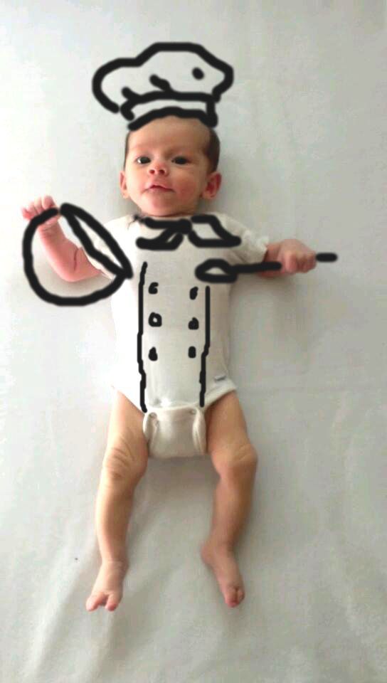 Приключения, младенца, paint, Эмбер Уилер, Amber Wheeler,2-месячного