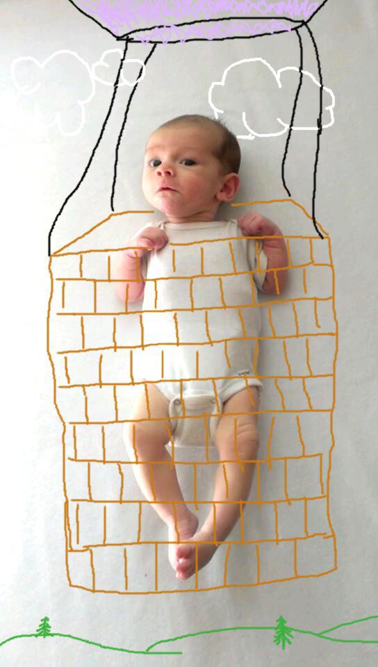 Приключения, младенца, paint, Эмбер Уилер, Amber Wheeler,2-месячного