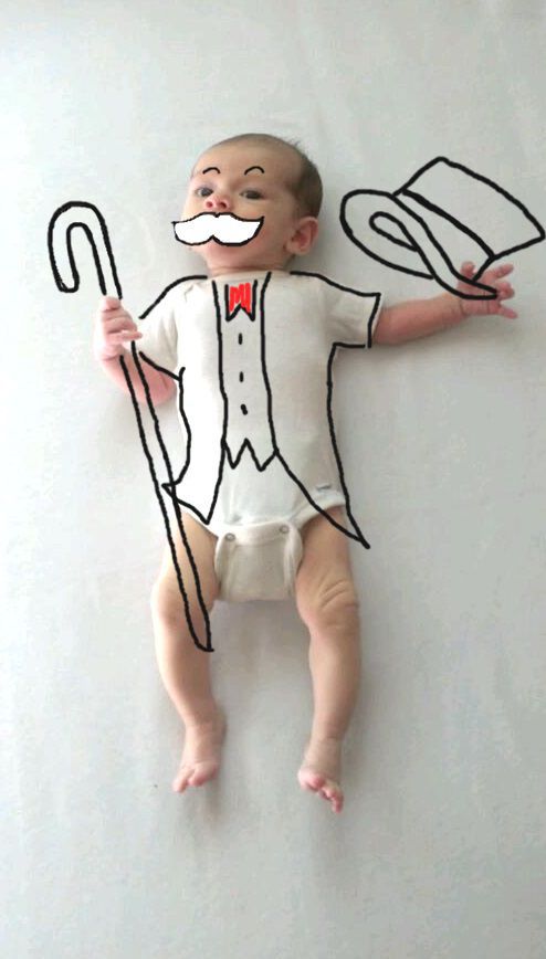 Приключения, младенца, paint, Эмбер Уилер, Amber Wheeler,2-месячного