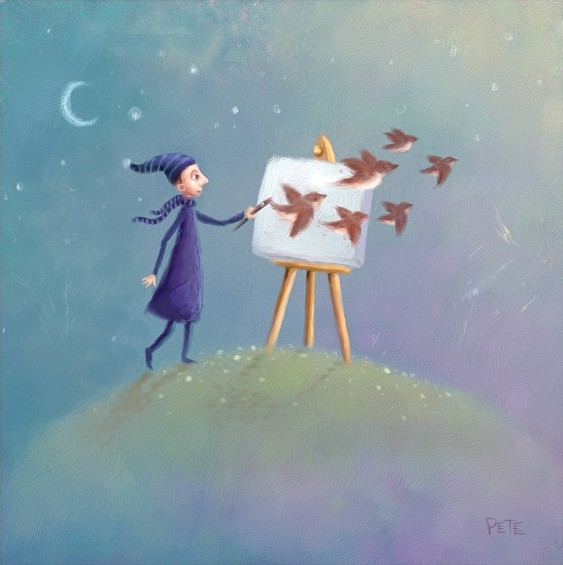 Волшебство, мир фантазий, иллюстрации, Пит Ревонкорпи, Pete Revonkorpi